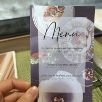 試食のメニュー