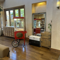 待合でポップコーンもできる