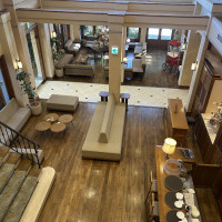 上から見たロビー