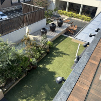 2階からみたガーデン