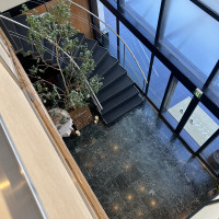 2階からロビーの景色