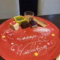 試食で食べたデザート