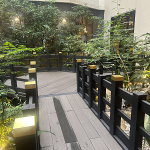 1F披露宴会場お庭|777463さんのザ・グローオリエンタル名古屋の写真(2576828)