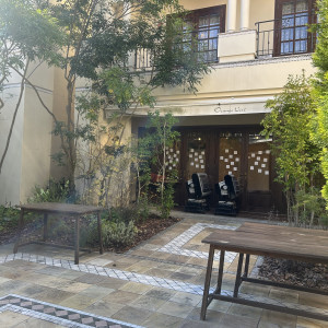 外からみたロビー|777463さんのOrange Vert（オランジュ：ベール）●BRASSグループの写真(2630052)