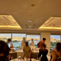 披露宴会場からの景色