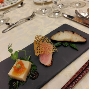 和食メニュー　前菜|777472さんの神戸セントモルガン教会の写真(2573015)