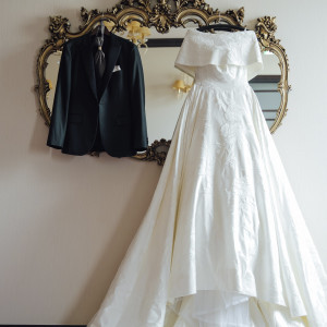 新郎新婦衣装|777472さんの神戸セントモルガン教会の写真(2575289)