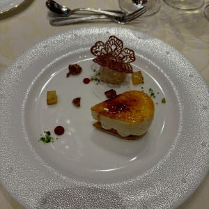 フレンチコースのデザート|777472さんの神戸セントモルガン教会の写真(2570822)