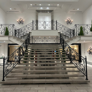 この写真が一番うまく撮れたのでこの写真にしました。|777475さんのアルカンシエル luxe mariage 大阪(アルカンシエルグループ)の写真(2571171)