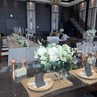 披露宴会場 新郎新婦席からの眺め