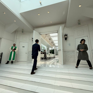 挙式会場入り口