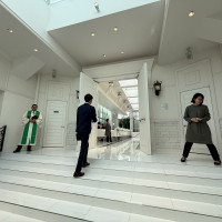 挙式会場入り口