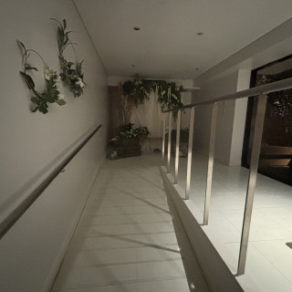 ガーデンに向かう時の廊下。
雰囲気が素敵。