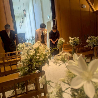 温かな雰囲気のチャペルです