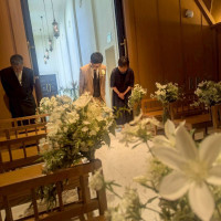 温かな雰囲気のチャペルです