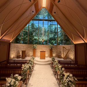 ハープの音色が素敵でした|777527さんのアーフェリーク迎賓館（熊本）/テイクアンドギヴ・ニーズウェディングの写真(2572244)