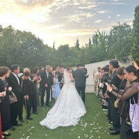 フラワーシャワー