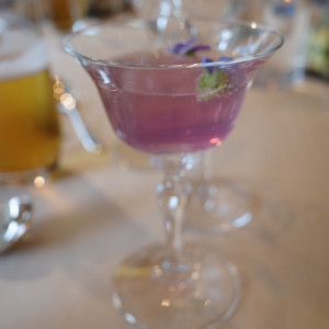 乾杯のドリンクは会場側から提案頂いた乾杯用ドリンクにしました|777537さんのハレクラニ沖縄の写真(2572185)