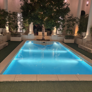 夜のガーデン|777546さんのアーヴェリール迎賓館(名古屋)/テイクアンドギヴ・ニーズウェディングの写真(2571346)