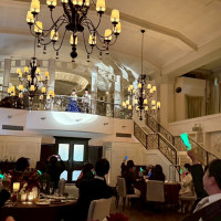 披露宴会場からバルコニーを見た様子です。