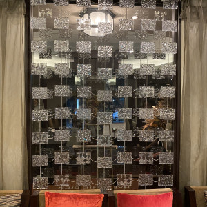 ウェルカムスペースにある装飾です。|777586さんのアルモニービアン(国登録有形文化財)/テイクアンドギヴ・ニーズウェディングの写真(2571417)