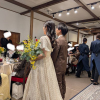 自然体でいられる披露宴会場。