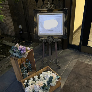 入り口|777622さんのスタイリッシュウェディング ヴィーナスコート長野の写真(2572029)