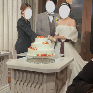 ケーキ入刀|777622さんの藤屋御本陳(THE FUJIYA GOHONJIN)の写真(2572069)