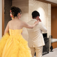 サプライズでドレス