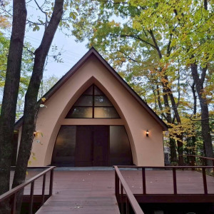 チャペル外観|777630さんの軽井沢倶楽部 有明邸の写真(2572774)