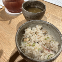 試食した名物の炊き込みご飯