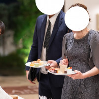 デザートビュッフェ。ゲストが喜んでくれた。