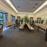 親族控室広く見晴らしも良いです