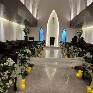 見学時
チャペル内装