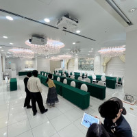 見学時
今回利用しなかった会場ですが白基調で綺麗でした