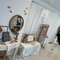 見学時
披露宴会場前の装飾スペース