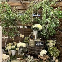 見学時
会場入口装飾