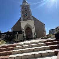 見学時
こちらのスペースで挙式後に集合写真が撮れます