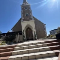 見学時
こちらのスペースで挙式後に集合写真が撮れます