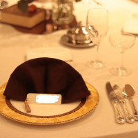 本番
ゲストテーブルの初期セッティング