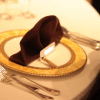 本番
お皿とナプキンは選べました