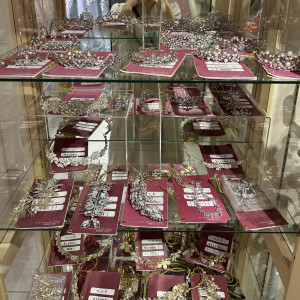 レンタルアクセサリー|777665さんのウェディングスホテル・ベルクラシック東京の写真(2572421)