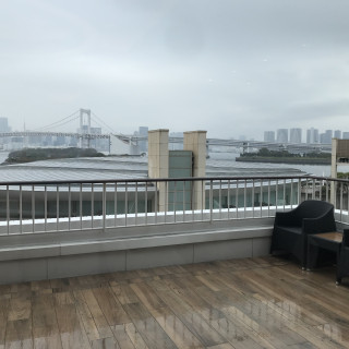披露宴会場のバルコニー