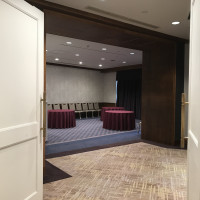 披露宴会場の入り口