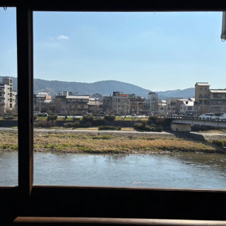 チャペルから鴨川が見えます。