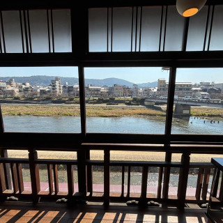 チャペルから見える鴨川です。