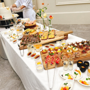 デザートビュッフェ|777695さんの山手迎賓館/テイクアンドギヴ・ニーズウェディングの写真(2576200)