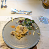 しいたけブラザーズのパスタ