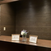 受付はこじんまりとしたスペース