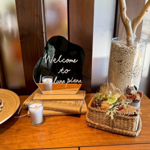 ウェルカムミラーなど会場で借りれるアイテムも多数あり。|777725さんの川原町倶楽部 ラ・ルーナピエーナ 〈エルフラットグループ〉の写真(2594411)